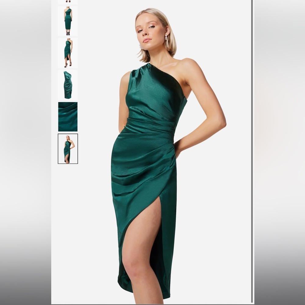 Cassini One-Shoulder Dress (Revolve)